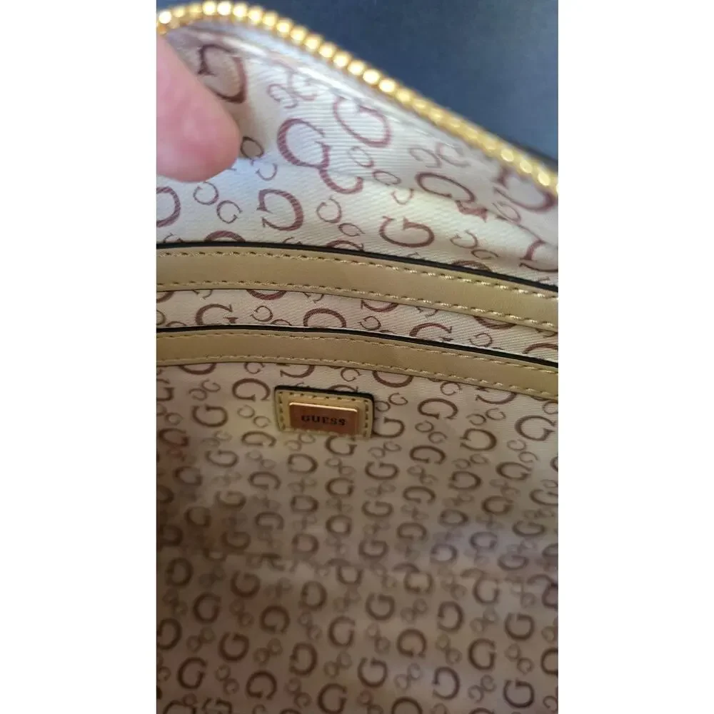 Guess Hensley Mini Crossbody Bag Womens Cherry Print Zip Adjustable Strap